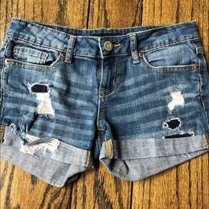 aeropostale jean shorts